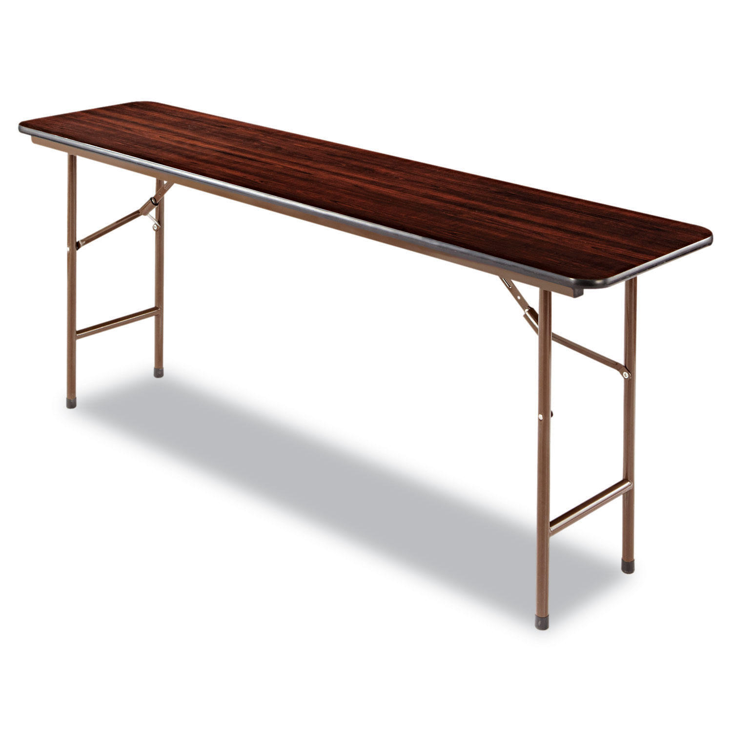 Alera 72″W x 18″D x 29″H Wood Rectangular Folding Table