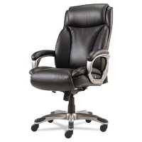 Alera Veon Series Executive High-Back Leather Chair, Select Colors