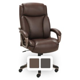 Alera Veon Series Executive High-Back Bonded Leather Chair, Assorted Colors