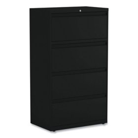 WorkPro 26 12 D Vertical 2 Drawer Letter Size File Cabinet Black - Office  Depot