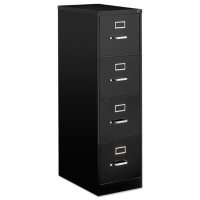 Alera Four-Drawer Economy Vertical File Cabinet, Letter, 15"W x 25"D x 52"H, Assorted Colors