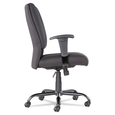 OIF Big Tall Mid Back Swivel Tilt Chair Black