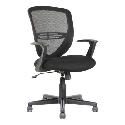 OIF Swivel/Tilt Mesh Mid-Back Task Chair, Supports up to 250 lbs ...