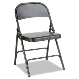 Alera Steel Folding Chair, Select Color -  4 pack