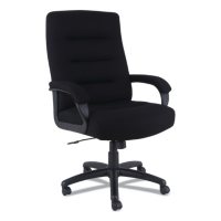 Alera Kesson Series High-Back Office Chair - Supports up to 300 lbs, Black 