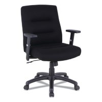 Alera Kesson Series Petite Office Chair - Supports up to 300 lbs, Black 