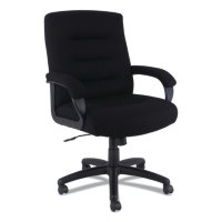 Alera Kesson Series Mid-Back Office Chair - Supports up to 300 lbs, Black 