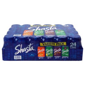 Shasta Variety Pack 12 oz., 24 pk.