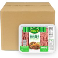 Jennie-O Lean Ground Turkey, Bulk Wholesale Case (2.5 lb. trays, 20 lb. total)