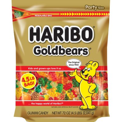 Haribo Gold-Bears Gummi Bear Candy (72 oz.) - Sam's Club