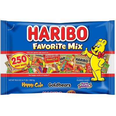 Haribo Favorite Mix Gummy Candy (250 ct.) - Sam's Club