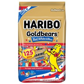 HARIBO Red, White & Blue Goldbears Minis, 50 oz.