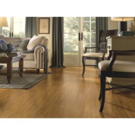 Premier By Armstrong 12mm Afzelia Laminate Flooring Sam S Club