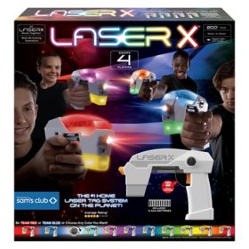 Laser X Micro Blasters, 4-Pack