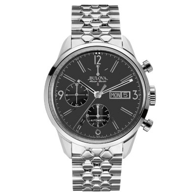 Bulova Men s Accu Swiss Silver Steel Bracelet Watch Sam s Club