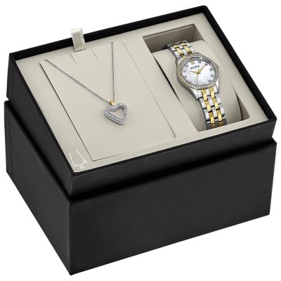 Bulova heart watch outlet two tone