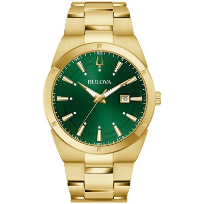 Bulova gold watch best sale