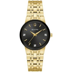 Bulova Modern Gold-Tone Quartz Bracelet Watch, 30mm