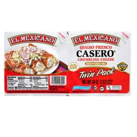 El Mexicano Queso Fresco Casero 20 oz., 2 pk.