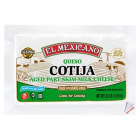 El Mexicano Queso Cotija 3.5 lb.