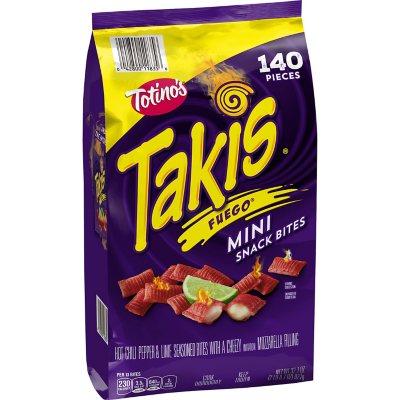 Totino S Takis Fuego Chili Lime Snack Bites Frozen 140 Ct Sam S Club