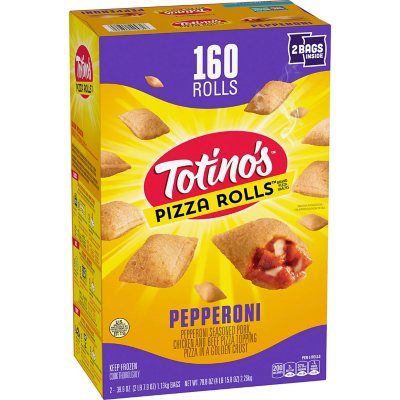 Totino S Pepperoni Pizza Rolls Frozen 160 Rolls Sam S Club