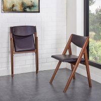 Stakmore Comfort Wood Folding Chair, 2 Pack