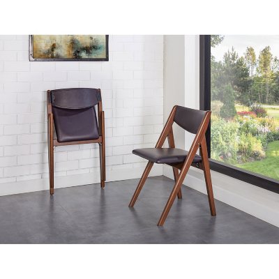 Stakmore Comfort Wood Folding Chair 2 Pack Sam s Club