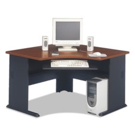 Bush 48 W Corner Desk Series A Hansen Cherry Sam S Club