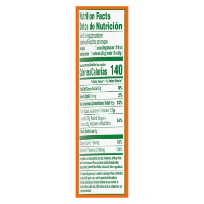 Tang Tang Orange Liquid Concentrate Drink Mix with Vitamin C (1.62 fl oz  Bottle) 4 Pack