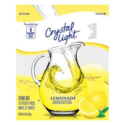 Crystal Light Sugar Free Lemonade Mix (makes 32 quarts) - Sam's Club