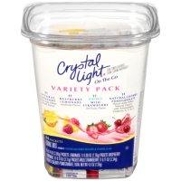 Crystal Light Lemonade, Cherry Pomegranate, Raspberry Lemonade and Wild Strawberry Powdered Drink Mix Variety Pack (44 ct.)