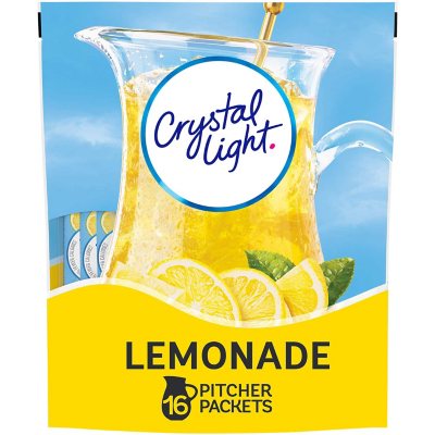 Crystal Light Natural Lemonade 16 Pitcher Packs Makes 32 Quarts