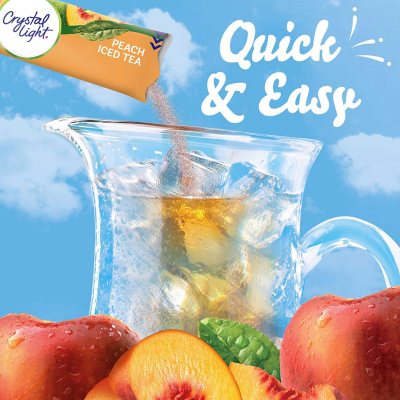 Peach Green Tea - Natural & Organic Liquid Tea Packets