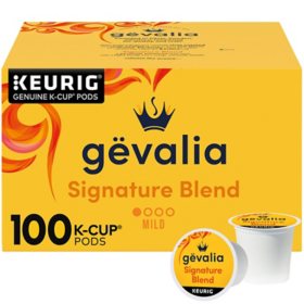 Gevalia Mild Roast K-Cup Coffee Pods, Signature Blend 100 ct.