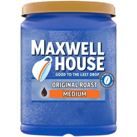 Maxwell House Original Roast Ground Coffee, 48 oz.