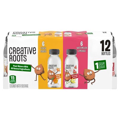Creative Roots Coconut Water Beverage Variety Pack, (8.5 fl oz., 12 pk