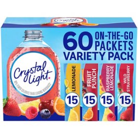 Crystal Lemon Drink Pouches 100 Pack