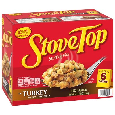 Stove Top Stuffing Mix Turkey 6oz Box