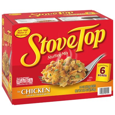 Kraft Stove Top Chicken Stuffing Mix (6 oz., 6 pk.) - Sam's Club