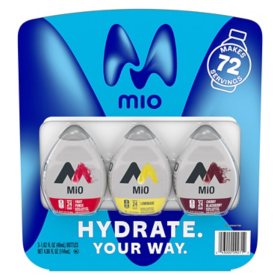MiO Liquid Water Enhancer Variety Pack (1.62 fl. oz., 3 pk.)