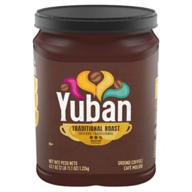 Yuban Traditional Medium Roast, Ground Coffee, 43.1 oz.