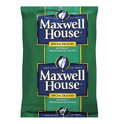 Maxwell House Decaffeinated Special Delivery Coffee Filter Packs (1.3