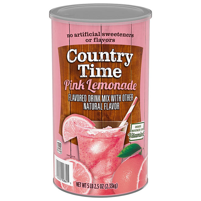 Country Time Pink Lemonade Mix - 82.5 oz. can