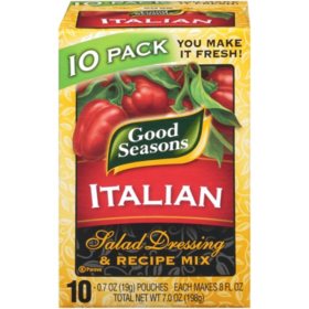 Good Seasons Italian Dry Salad Dressing and Recipe Mix (0.7 oz., 10 pk.)