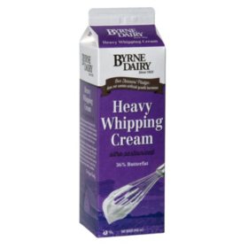 Byrne Dairy Heavy Cream 1 Qt Sam S Club