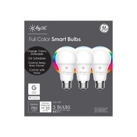 C by GE Full Color Smart Bulbs (3 pack LED A19 Bulbs)