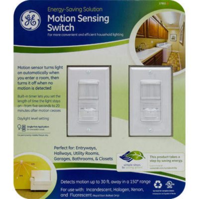 GE® Motion Sensing Switch 2pk Sam's Club