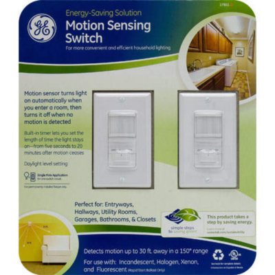 GE Motion Sensing Switch