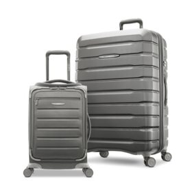 Samsonite Equilibrium Hybrid Hardside Checked and Softside Carry-On Suitcase, 2-Piece Set (Assorted Colors)